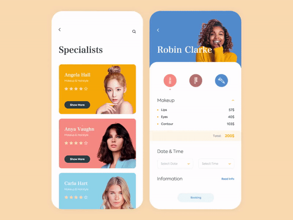 Beauty Salon Appointment Booking App in UK