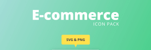 Ecommerce icon page