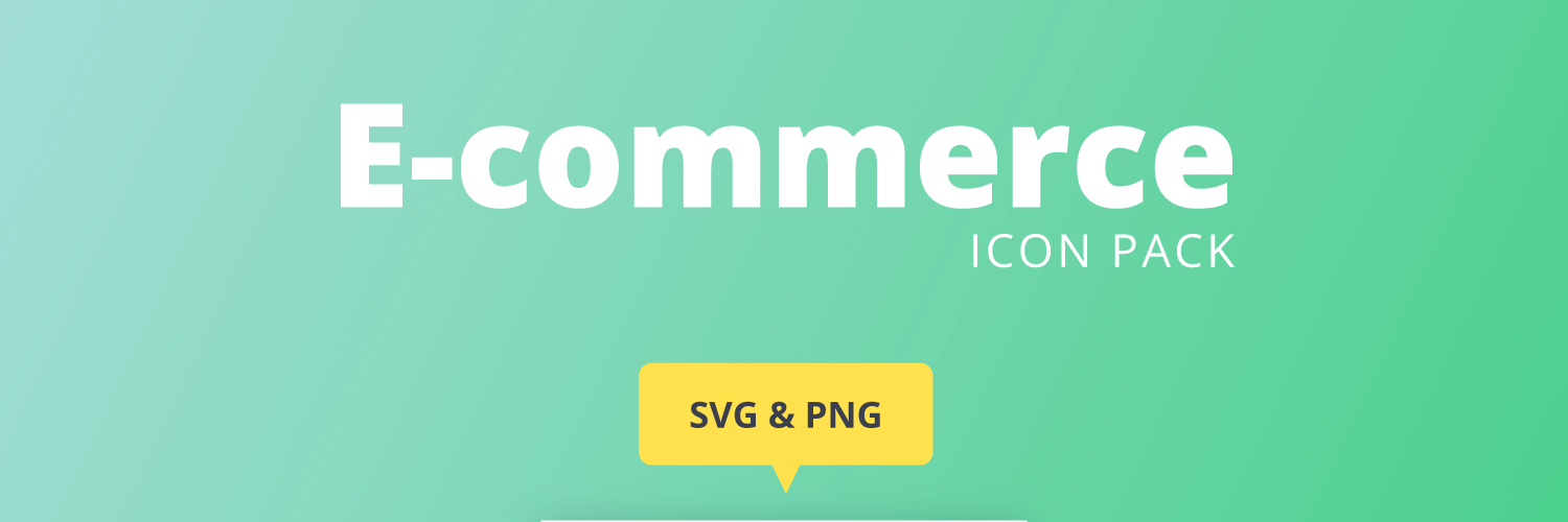 Ecommerce icon page