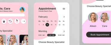 beauty salon appointment booking app