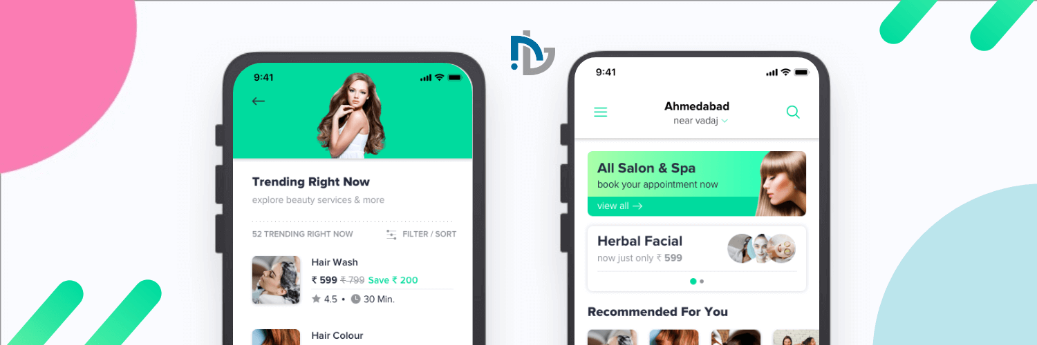 salon app solution Development