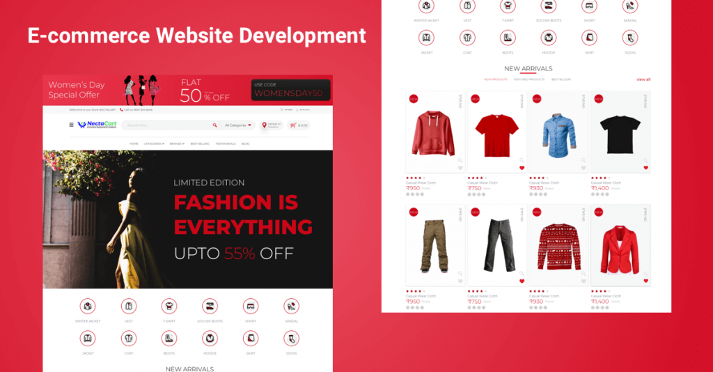 Ecommerce Development Website