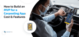 Cost to develop MVP carpool app