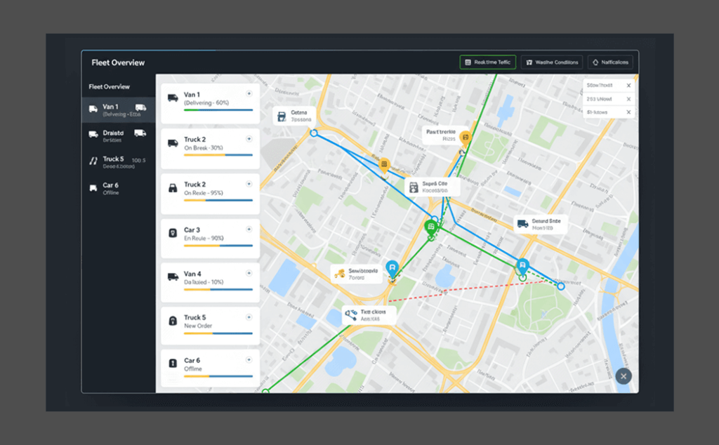 Driver Route Tracking Software
