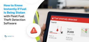 Fleet fuel theft detection software