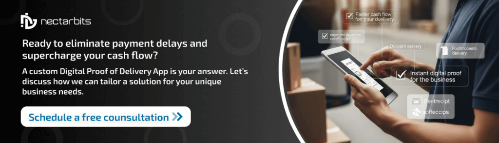 Digital Proof of Delivery App