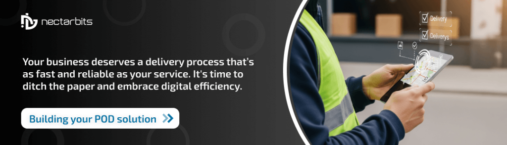 Digital Proof of Delivery App