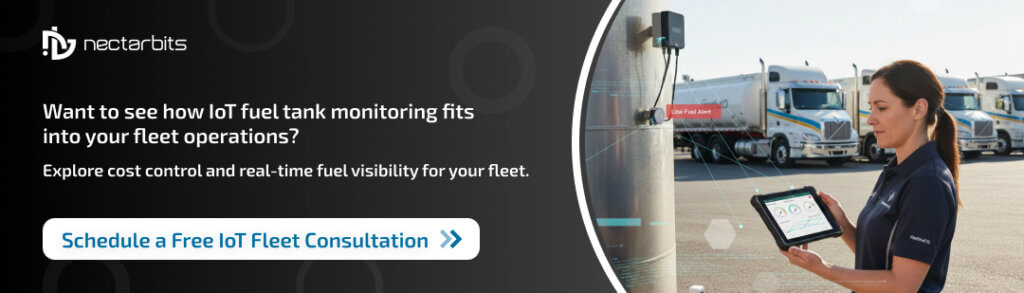 IoT fuel tank monitoring benefits