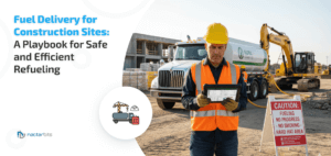 construction site fuel delivery software