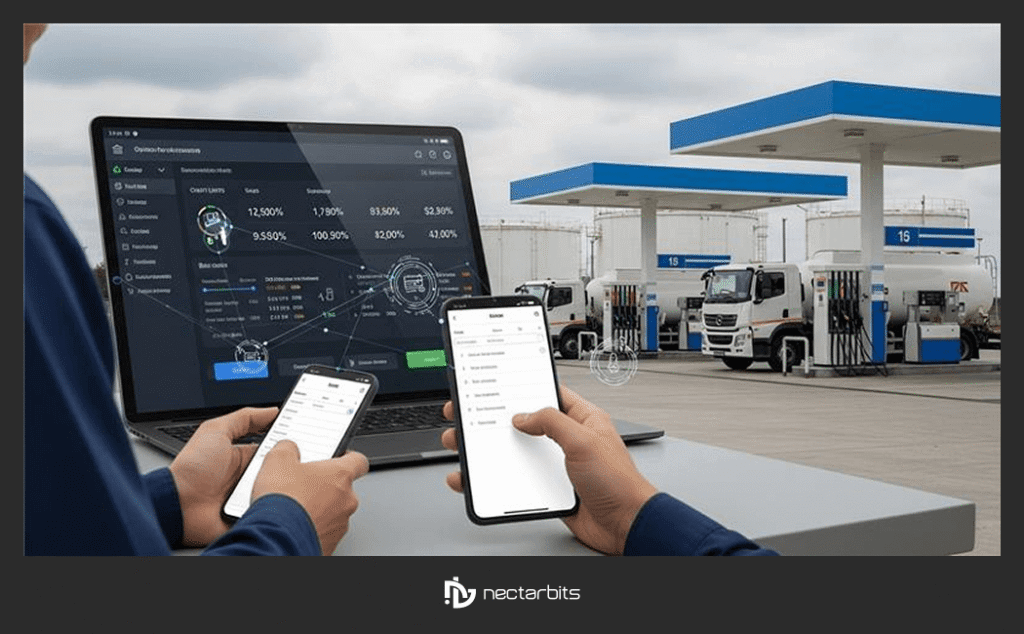 fuel delivery ERP integration

