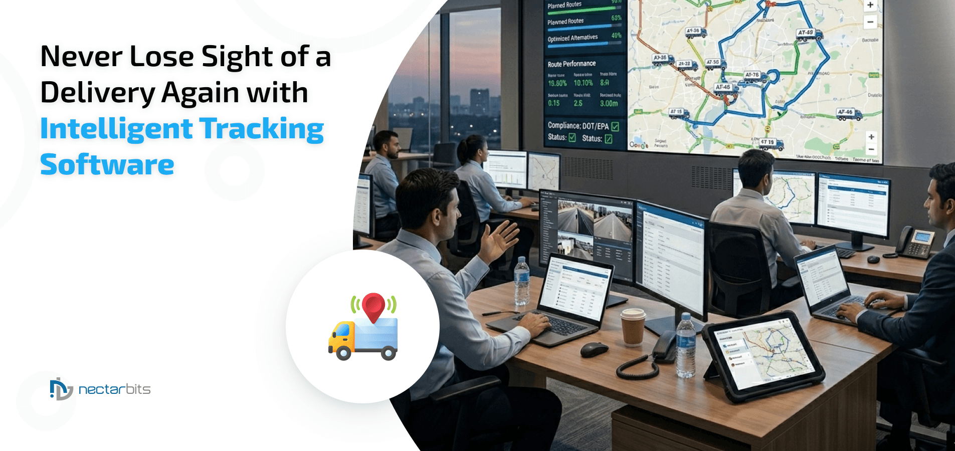 Never Lose Sight of a Delivery Again with Intelligent Tracking Software