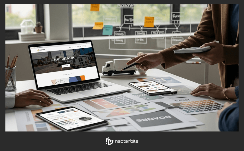 Fuel Delivery Business Branding

