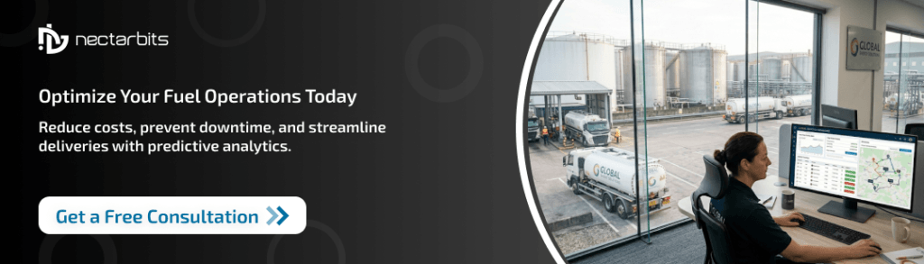 Predictive analytics fuel delivery

