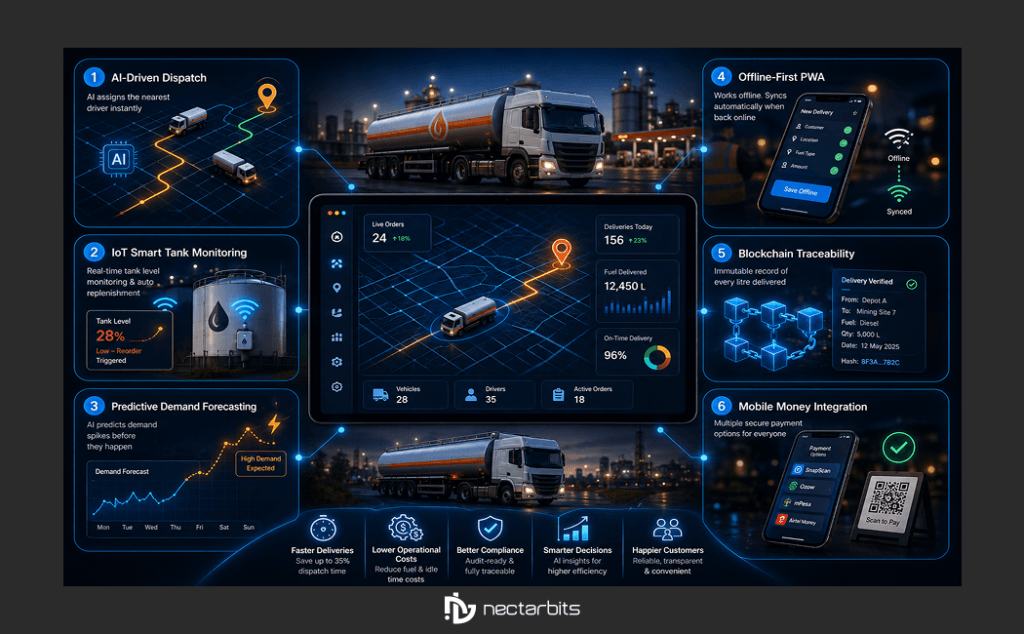 Fuel Delivery App Development