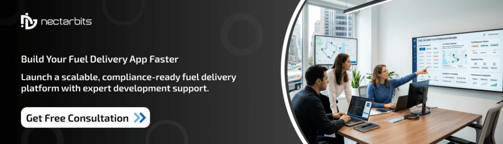 fuel delivery app development company