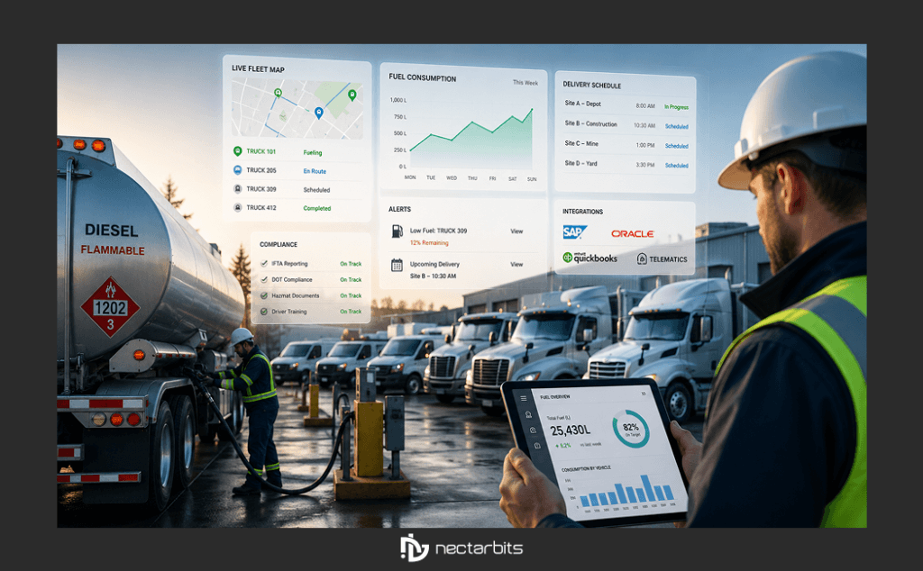 B2B Fuel Delivery Software

