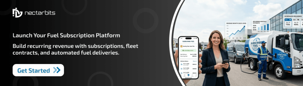 subscription based fuel delivery business model