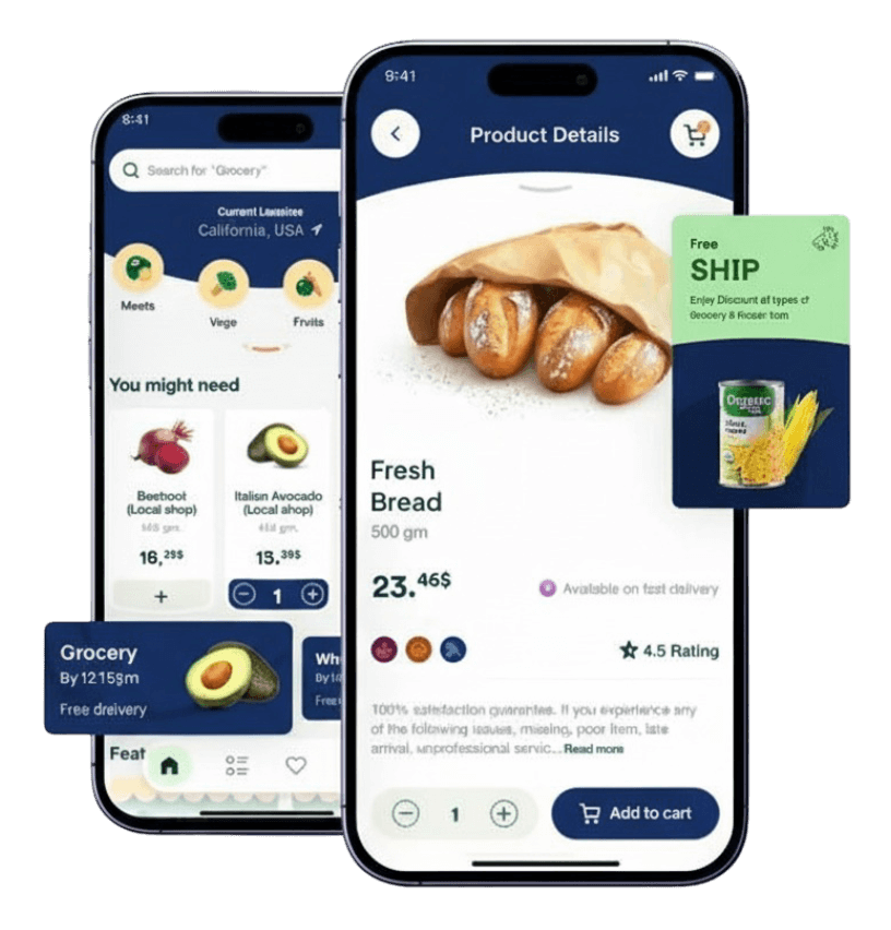 Grocery App
                            Development