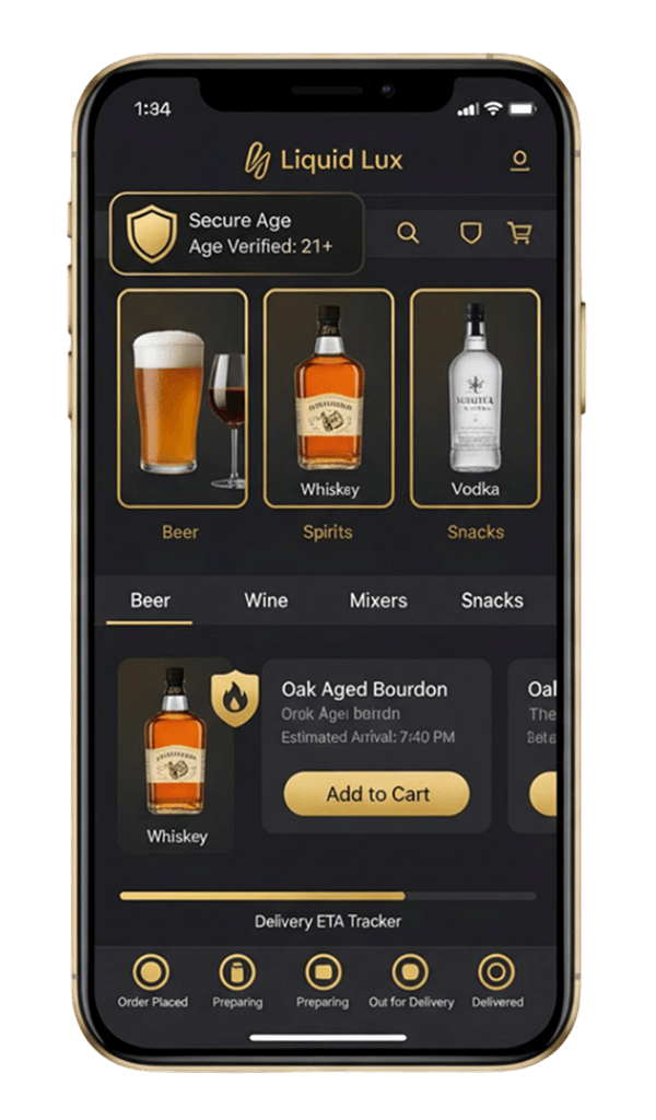 Alcohol Delivery App 